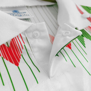 Camiseta Holanda 1990/1992 Retro Local - detalle cuello