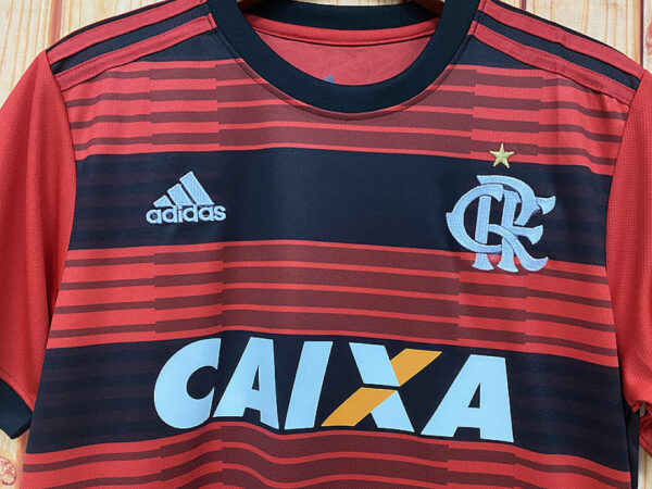 Camiseta Flamengo 2016 Retro Local - vista trasera