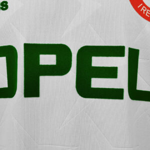 Camiseta República de Irlanda 1990/1992 Retro Local - detalle escudo