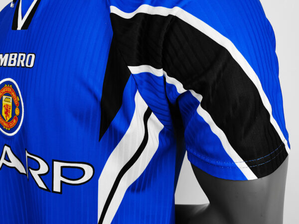 Camiseta Manchester United 1985 Retro Visita - detalle