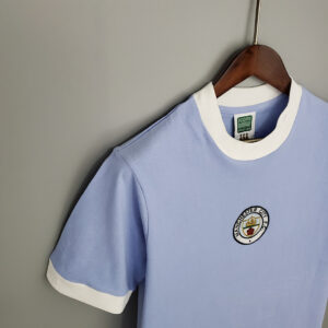 Camiseta Manchester City Retro Local - detalle espalda