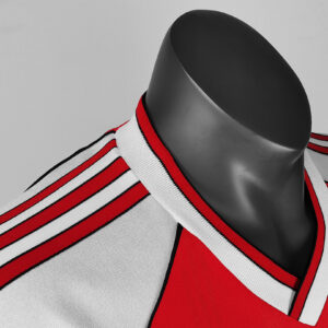 Camiseta Arsenal 1990 Retro Local - detalle frontal
