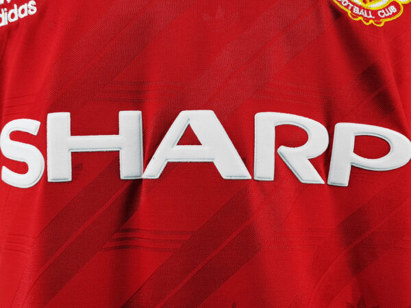 Camiseta Manchester United 1994 Retro Local - detalle
