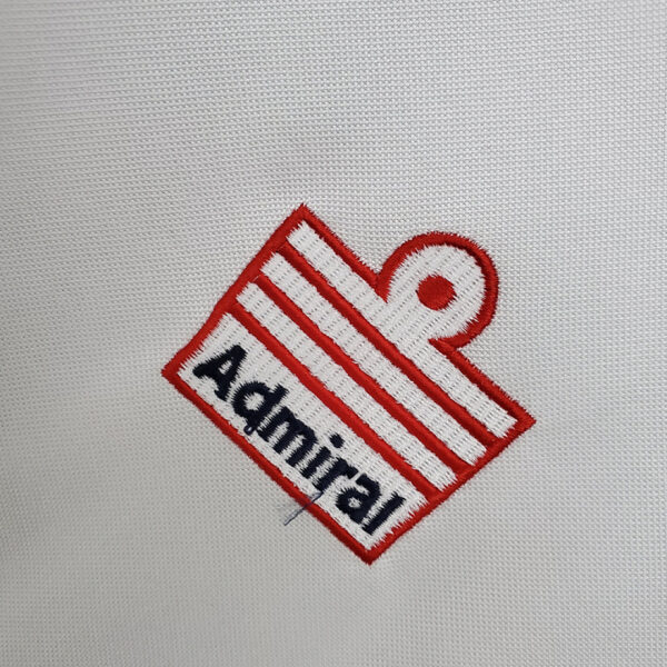 Camiseta Inglaterra 1982 Retro Local - detalle cuello y hombros