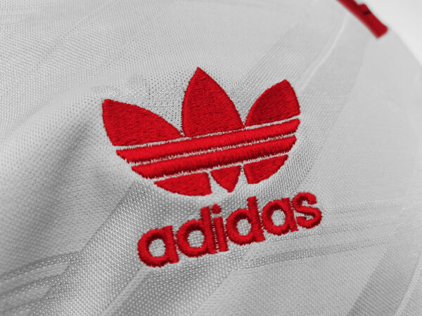 Camiseta Manchester United 1993 Retro Visita - detalle