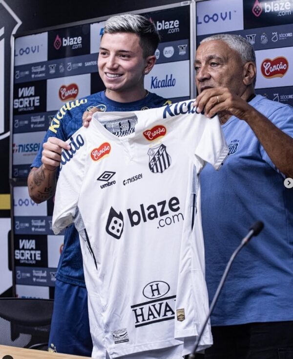 Camiseta Santos 2025/2026 Local - detalle