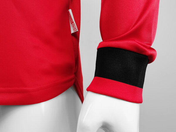 Camiseta Manchester United 1999 Retro Local Manga Larga - detalle