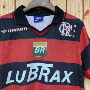 Camiseta Flamengo 1992 Retro Local - detalle cuello