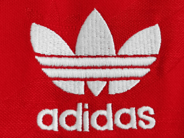 Camiseta Manchester United 1998 Local Retro Manga Larga - detalle