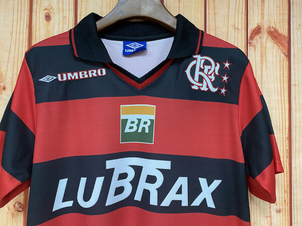 Camiseta Flamengo 1992 Retro Local - detalle cuello