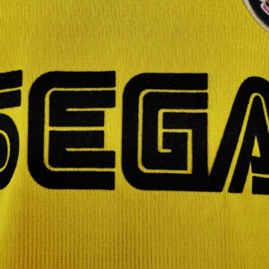 Camiseta Arsenal 1993 Visita - detalle sponsor SEGA