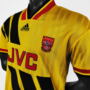 Camiseta Arsenal 1999 Retro Visita - detalle cuello
