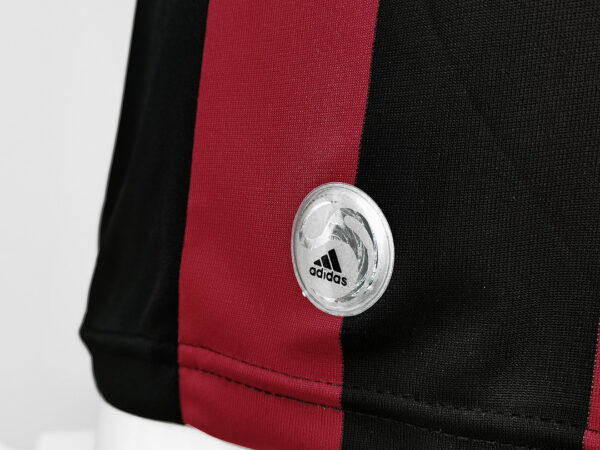 Camiseta AC Milan 2006/07 Retro Local Manga Larga - detalle