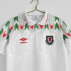 Camiseta Holanda 1990/1992 Retro Local - detalle patrón verde
