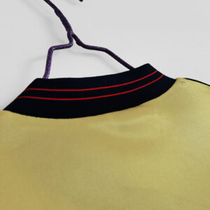 Camiseta Arsenal 1995 Retro Visita - detalle del puño de la manga