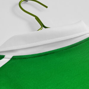 Camiseta México 1994 Retro Local - detalle manga con franjas