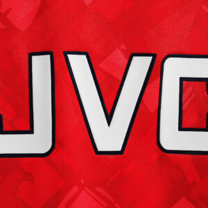 Camiseta Arsenal 1986 Local - detalle logo Adidas