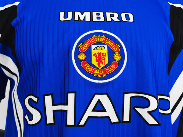 Camiseta Manchester United 1985 Retro Visita - detalle