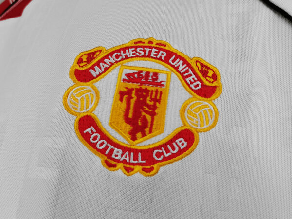 Camiseta Manchester United 1990 Retro Local - detalle