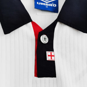 Camiseta Inglaterra 1988 Retro Local Manga Larga - detalle