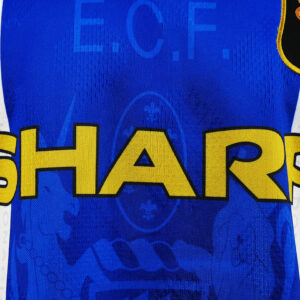 Camiseta Manchester United 1985 Visita Retro - detalle estampado Umbro