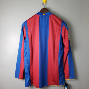 Camiseta FC Barcelona 2007/2008 Retro Local - detalle del logo Nike