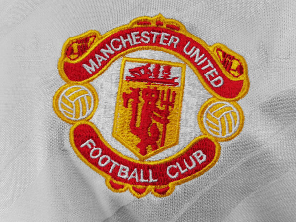 Camiseta Manchester United 1993 Retro Visita - detalle