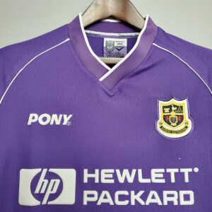 Camiseta CD Leganés 1997/1998 Retro Visita - detalle patrocinador Hewlett Packard