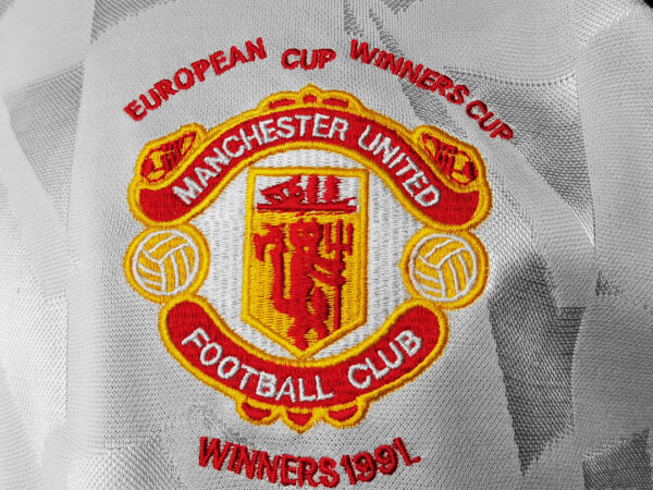 Camiseta Manchester United 1991/1992 Retro Local - detalle