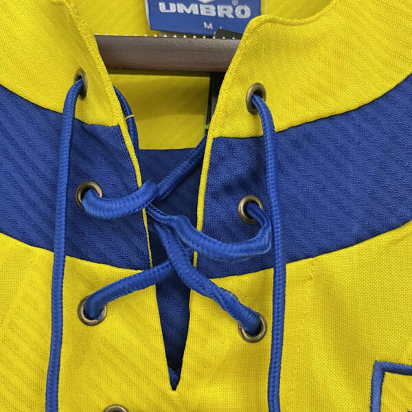 Camiseta Parma 1994/95 Visita Retro - detalle patrocinador Parmalat