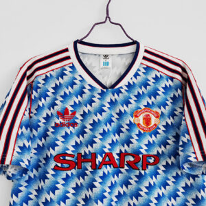 Camiseta Manchester United 1997 Local - detalle patrón