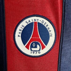 Camiseta Paris Saint-Germain 1999/2000 Retro Local Manga Larga - detalle dobladillo inferior