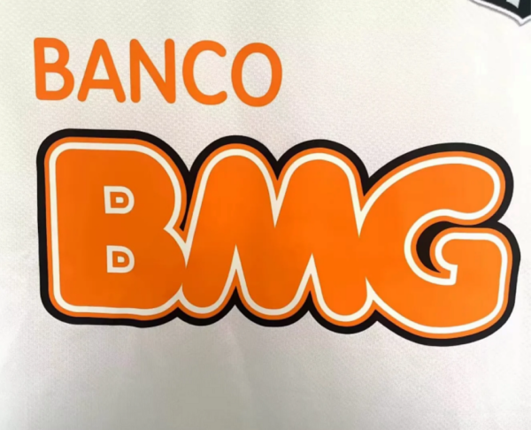 Camiseta Santos FC 2011/2012 Retro Local Manga Larga - detalle