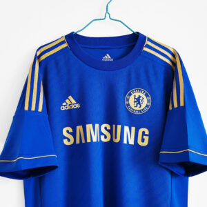 Camiseta Chelsea FC 2006/07 Retro Local - detalle mangas
