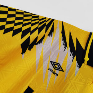 Camiseta Tottenham Hotspur 1990 Retro Local - detalle patrocinador Holsten