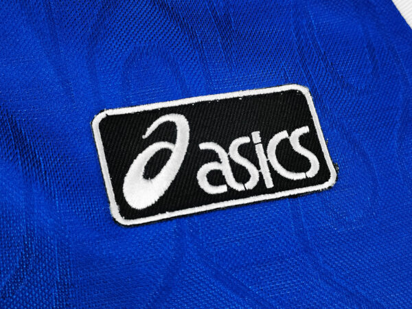 Camiseta Japón 1998 Retro Local Manga Larga - detalle logo Asics