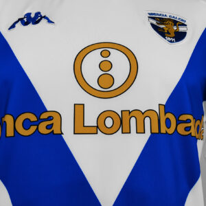 Camiseta AC Milan 2009-2010 Retro Visita Manga Larga - detalle