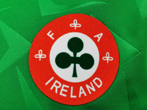 Camiseta República de Irlanda 1994/1996 Retro Local - detalle tejido