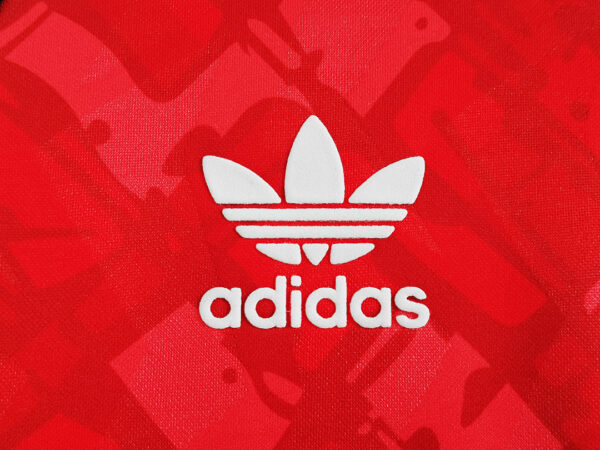 Camiseta Arsenal 1986 Local - detalle cuello