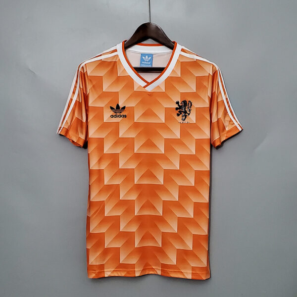 Camiseta Selección de Países Bajos 1988 Retro Local - detalle