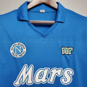Camiseta Napoli 1988 Retro Local - detalle