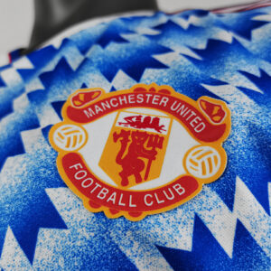 Camiseta Manchester United 1990/92 Retro Visitante - detalle cuello