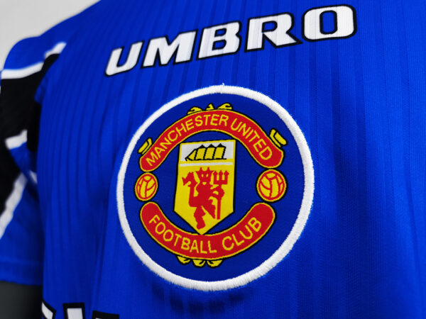 Camiseta Manchester United 1985 Retro Visita - detalle