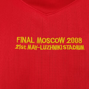 Camiseta Manchester United 2007/2008 Retro Local - detalle