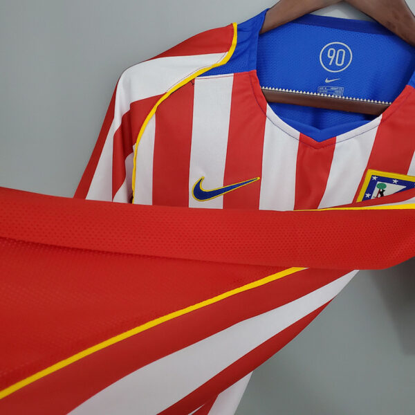 Camiseta Atlético de Madrid 2004/2005 Retro Local - detalle inferior