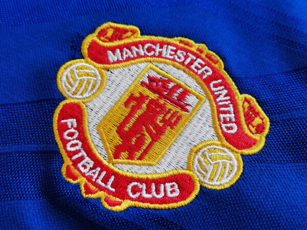 Camiseta Manchester United 1998/1999 Visita Retro - detalle