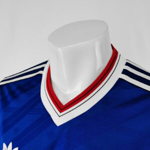 Camiseta Manchester United 1999 Retro Local Manga Larga - detalle textura