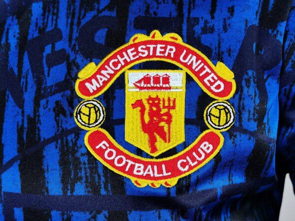 Camiseta Manchester United 1994 Retro Visita - detalle