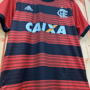 Camiseta Flamengo 2016 Retro Local - detalle dobladillo