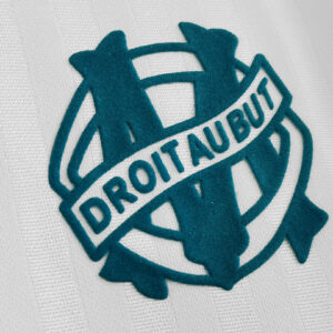 Camiseta Olympique de Marsella 1990/91 Retro Local Manga Larga - detalle